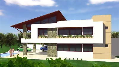 Brazil House Render